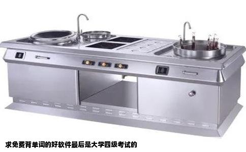 求免费背单词的好软件最后是大学四级考试的