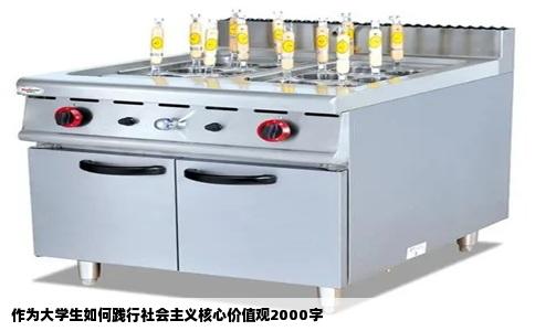 作为大学生如何践行社会主义核心价值观2000字
