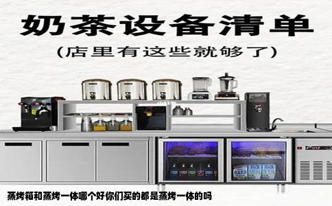 蒸烤箱和蒸烤一体哪个好你们买的都是蒸烤一体的吗
