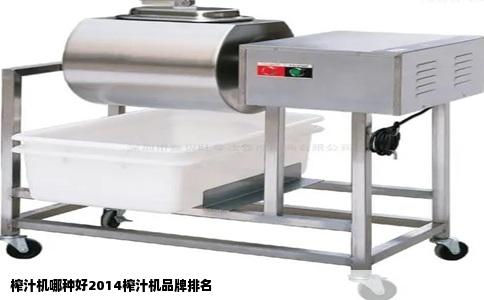 榨汁机哪种好2014榨汁机品牌排名