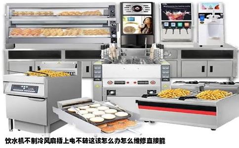 饮水机不制冷风扇插上电不转这该怎么办怎么维修直接能