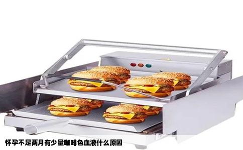 怀孕不足两月有少量咖啡色血液什么原因