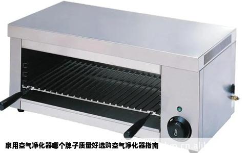 家用空气净化器哪个牌子质量好选购空气净化器指南
