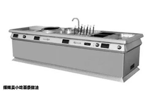 摆摊卖小吃面条做法