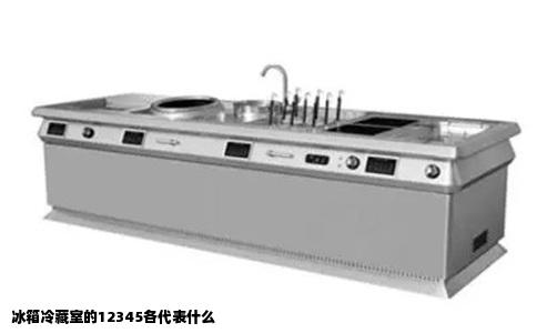 冰箱冷藏室的12345各代表什么