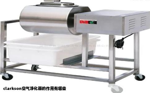 clarkson空气净化器的作用有哪些