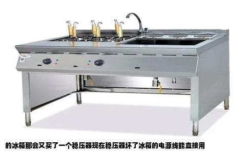 的冰箱那会又买了一个稳压器现在稳压器坏了冰箱的电源线能直接用