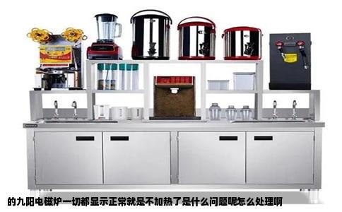 的九阳电磁炉一切都显示正常就是不加热了是什么问题呢怎么处理啊