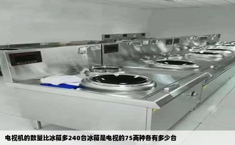 电视机的数量比冰箱多240台冰箱是电视的75两种各有多少台