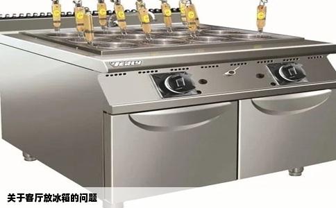 关于客厅放冰箱的问题