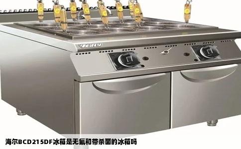 海尔BCD215DF冰箱是无氟和带杀菌的冰箱吗