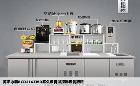 海尔冰箱BCD216ZMD怎么没有温控器控制旋钮