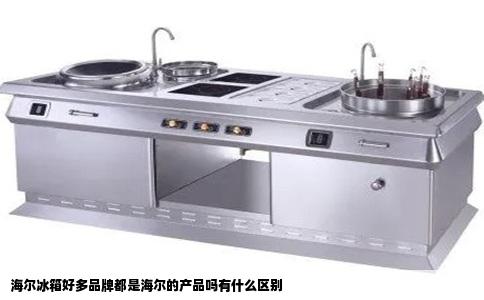 海尔冰箱好多品牌都是海尔的产品吗有什么区别