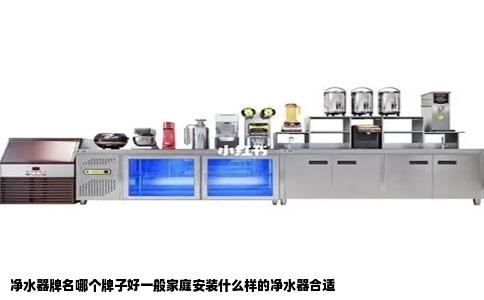 净水器牌名哪个牌子好一般家庭安装什么样的净水器合适