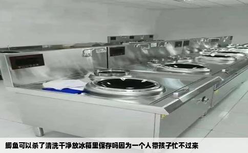 鲫鱼可以杀了清洗干净放冰箱里保存吗因为一个人带孩子忙不过来