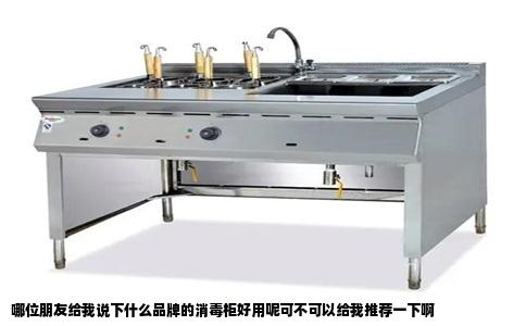 哪位朋友给我说下什么品牌的消毒柜好用呢可不可以给我推荐一下啊