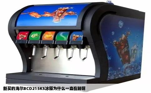 新买的海尔BCD215KS冰箱为什么一直在转啊