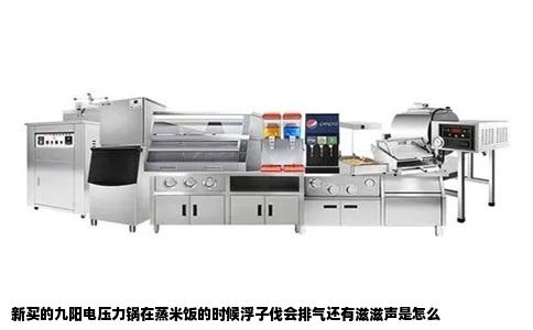 新买的九阳电压力锅在蒸米饭的时候浮子伐会排气还有滋滋声是怎么