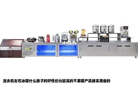 洗衣机左右冰箱什么牌子的好性价比较高的不要国产品牌实用些的