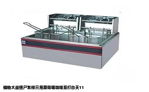 植物大战僵尸怎样只用蘑菇喝咖啡豆打白天11